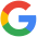Google G icon.